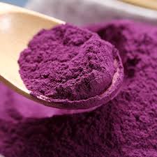 紫色のサツマイモパウダーの効果は何ですか？